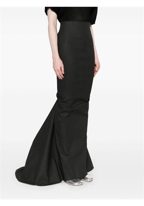 Black Coda maxi skirt Rick owens - women RICK OWENS | RO02D3386SMT09